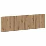 vidaXL - Wandgemonteerd Hoofdbord BREDA - Artisanaal eiken Bewerkt hout