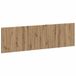 vidaXL - Wandgemonteerd Hoofdbord BREDA - Artisanaal eiken Bewerkt hout