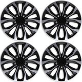 AutoStyle Hornet Wieldoppen HORNET-SB 14 inch zilver/zwart