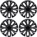 AutoStyle Hornet Wieldoppen HORNET-SB 14 inch zilver/zwart