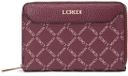 L.CREDI Filiberta Zip Around Portefeuille Cherry Shade
