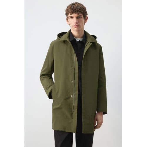 Mango Man Groen Parka