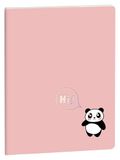 Exacompta - Ref. 2105038E - 1 Cute Friends Notebook gelinieerd Panda 15 x 21 cm - Visuel Panda