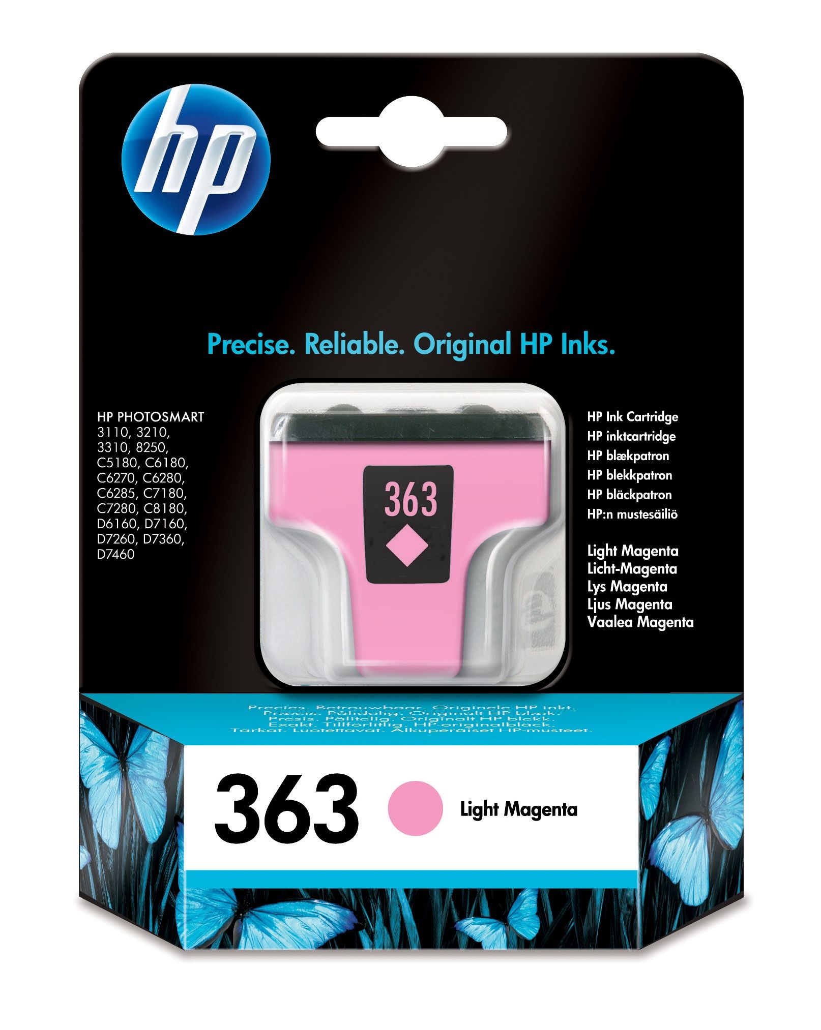 HP 363 - Inktcartridge / Licht Magenta