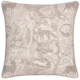 furn. Winter Woods Animal Chenille Polyester Gevuld Kussen