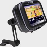 Shad Telefoonhouder waterdicht Spiegelbevestiging GPS 4.3" Zwart