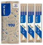PILOT - Set van 3 Dozen met 3 Patronen - Navullingen voor Uitwisbare Pennen - Compatibel met FriXion Point, FriXion Point Clicker Synergy - Blauw - Fijne Punt (9 Navullingen)