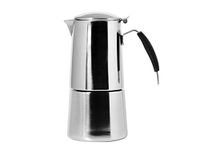Ilsa Omnia koffiezetapparaat espresso, inductiebodem, roestvrij staal, zilver, voor 4 kopjes