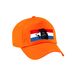 Bellatio Decorations Holland fan pet / cap oranje - Nederlandse vlag met leeuw - kinderen - EK / WK / Koningsdag - Nederland supporter petje / kleding
