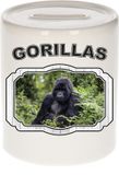 Bellatio Decorations Shoppartners Bv Dierenliefhebber Gorilla Spaarpot 9 cm Keramiek