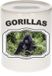 Bellatio Decorations Shoppartners Bv Dierenliefhebber Gorilla Spaarpot 9 cm Keramiek