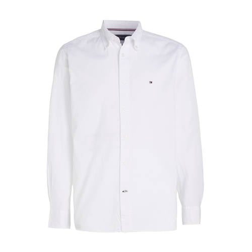 Tommy Hilfiger Regular Fit Overhemd Met Biologisch Katoen - White