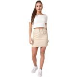 PROJECT X PARIS Bermuda shorts broek Corto Color: ivoor, voor dames, perfect voor dagelijks gebruik & streetwear, met maat XS