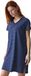 Rebelle dames nachthemd - Korte mouw - Blue Bay - 38 - Blauw