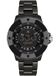 LIGHT TIME Montre POKER Unisexe Analogique Quartz Noir/Gris Acier/Silicone