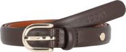 JOOP! Leren Riem 2,0 CM Classic Women's Belt W90 D`Brown Donkerbruin