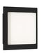 Telefunken Lampe d'extérieur LED murale noir 30cm IP44 15W 1500lm blanc neutre 4000K