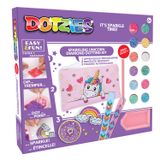 Diamond Dotz Kinderset om diamanten te verven - Baby Unicorn - Meerkleurig