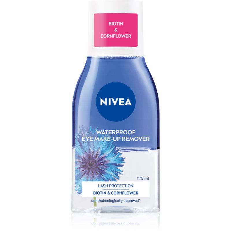 NIVEA Aqua Effect Reiniging van het gezicht, Zweiphasiges Augen-Make-up und Make-up 125 ml