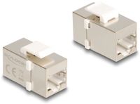 Delock Keystone Module RJ45 jack to RJ45 jack Cat.6 FTP