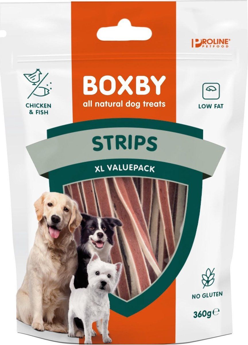 Proline Boxby Strips XL Voordeelpak 360 gr