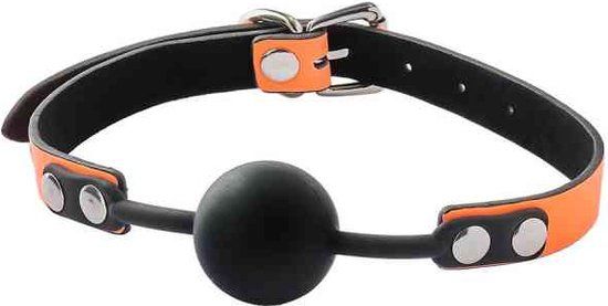 RADIANT Ball Gag Glow in the Dark - Orange