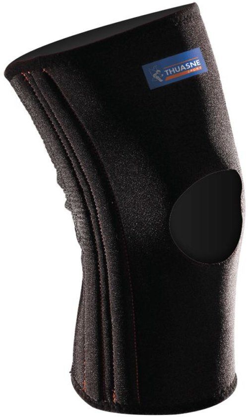 Thuasne Neopreen Kniebandage met Baleinen - XL - Zwart