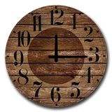 Decoratieve MDF Decoratieve Vloerstijl Klok