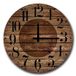 Decoratieve MDF Decoratieve Vloerstijl Klok