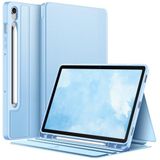 FINTIE Hoesje voor Samsung Galaxy Tab S10 Lite/ S10 FE 2025/ S9 FE 10,9 Inch/ S9 11 Inch met S Pen Houder, Slim Shield Meerdere Hoek Stand met Zachte TPU Back Shell Cover, Blauw