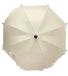 ANDY & HELEN Universele parasol, crèmekleurig