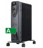 Bastilipo RC-ECOFLUID-9 Oliegevulde kachel Zwart 1500 W