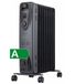 Bastilipo RC-ECOFLUID-9 Oliegevulde kachel Zwart 1500 W