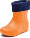 Ladeheid Bottes de pluie enfant - Doublé et imperméable - EVA - LA-CA-Panda249 - Orange (151c) - 32/33