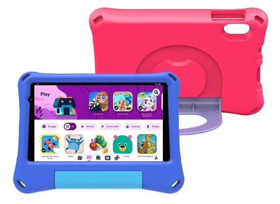 Denver TIO80115KBUP / WiFi / 64GB / Blauw - Roze - Zwart