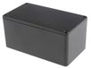 RS PRO Aluminium behuizing zwart buitenmaat 114,4 x 63,7 x 55,1 mm