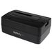 StarTech.com SDOCKU313E - Docking station for 2.5 / 3.5" SATA Drives - USB 3.1 (USB-A, USB-C) or eSATA - Black