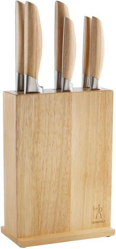 Henckels Zwilling Henckels By Zwilling 7-Delig Messenblok Pakka Natuur