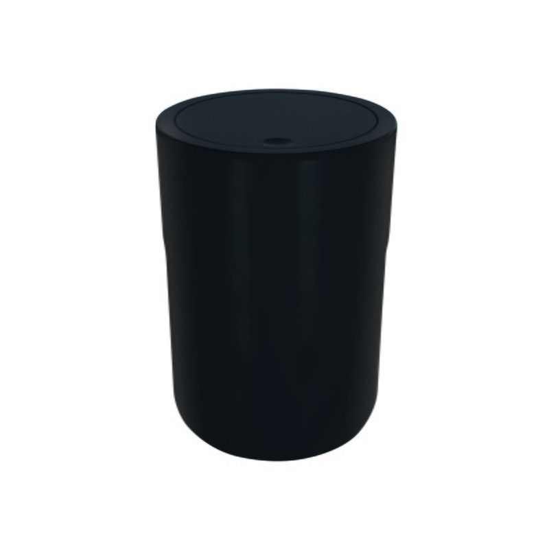 Spirella 7610583172082 Vuilnisbak - 5 liter - Zwart