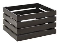 APS-Germany 11724 opslagdoos Rechthoekig Hout Zwart 350x290x200mm