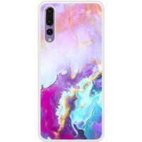 P20 Pro Colorful Bedrukt siliconen hoesje