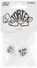 Dunlop Jim Dunlop Tortex Pitch Black Jazz III Plectrums - 0.88 mm - Player's Pack (12 stuks)