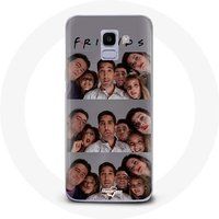 Maniacase Hoesje voor Samsung Galaxy J6 2018 Friends Selfie Series