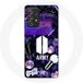 Maniacase Hoesje voor Samsung Galaxy A33 5G Bangtan Sonyeondan Logo BTS Et Logo ARMY I Purple You
