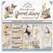 Stamperia Create Happiness Secret Diary 8x8 Inch Paper Pack