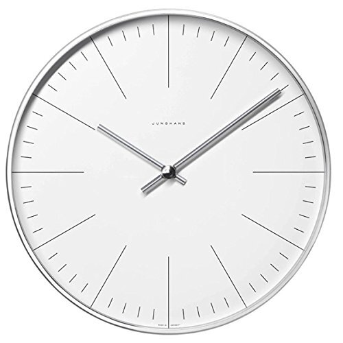 Junghans Max Bill by Quartz Wandklok 30 cm Max Bill 367/6046.00