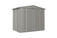 Biohort Europa Metalen schuur Kwartsgrijs-Metallic