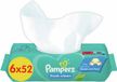 Pampers Fresh Clean Billendoekjes - 312 doekjes - 6 verpakkingen