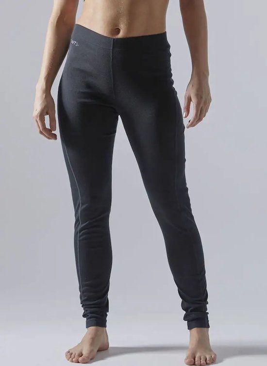 Craft Extra warm Thermobroek Dames - Baselayer Pants - Zwart / M