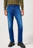 Wrangler Texas Slim Blue Jam Authentic Slim Jeans Heren